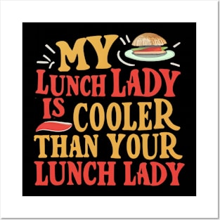 Lunch lady Posters and Art